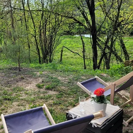 Domek Obok Rzeki Baltow Esterno foto